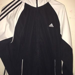 Addis’s windbreaker jacket